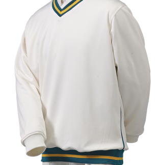 Trimmed Long Sleeve Teknik Sweater