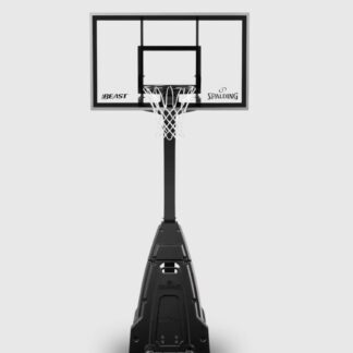 Limited Edition All-Black The Beast® 60" Glass Portable Basketball Hoop