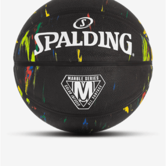 Marble Series Black Multi-Color Outdoor Basketball