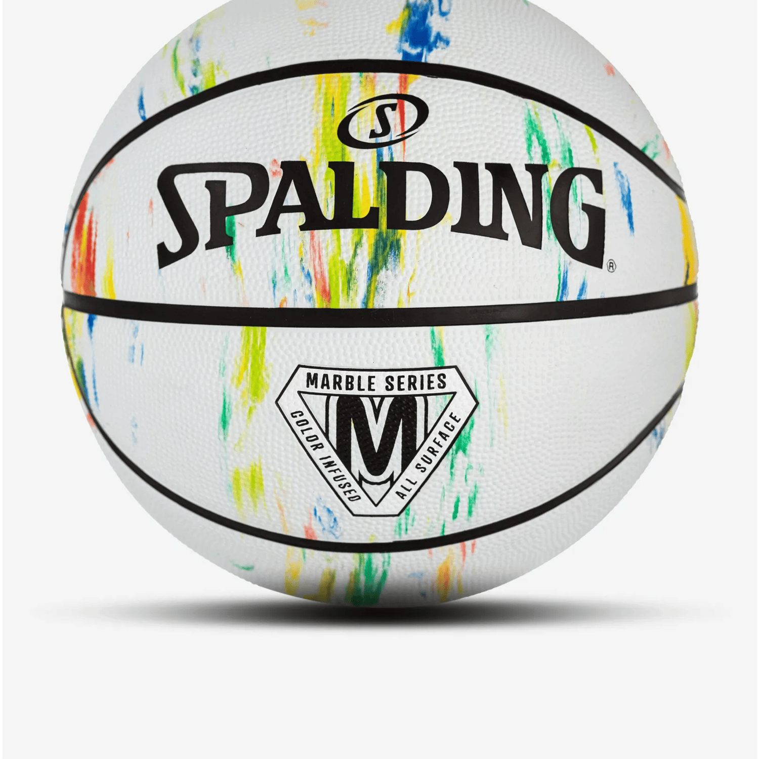 Marble Series Multi-Color Outdoor Basketball