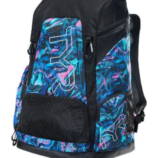 Alliance 45L Printed Backpack - Blue/Pink