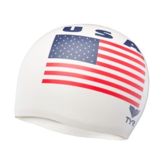 Adult Latex Swim Cap - USA