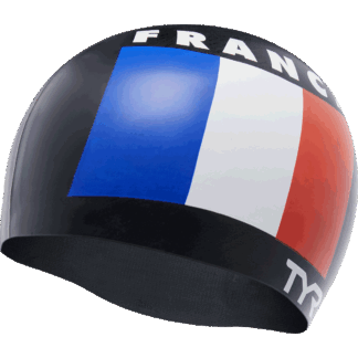 Adult Silicone Swim Cap - France